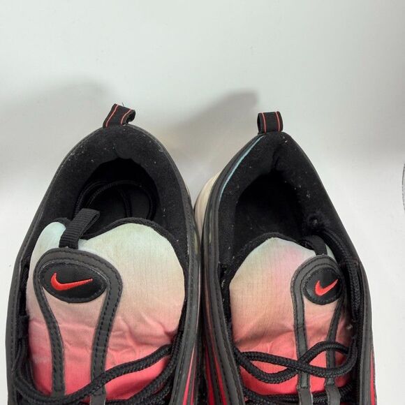 Nike Air Max 97 Blue Fury Ember Shoes Men Size 11.5 Black/Red Running CJ0768 001 main image 4